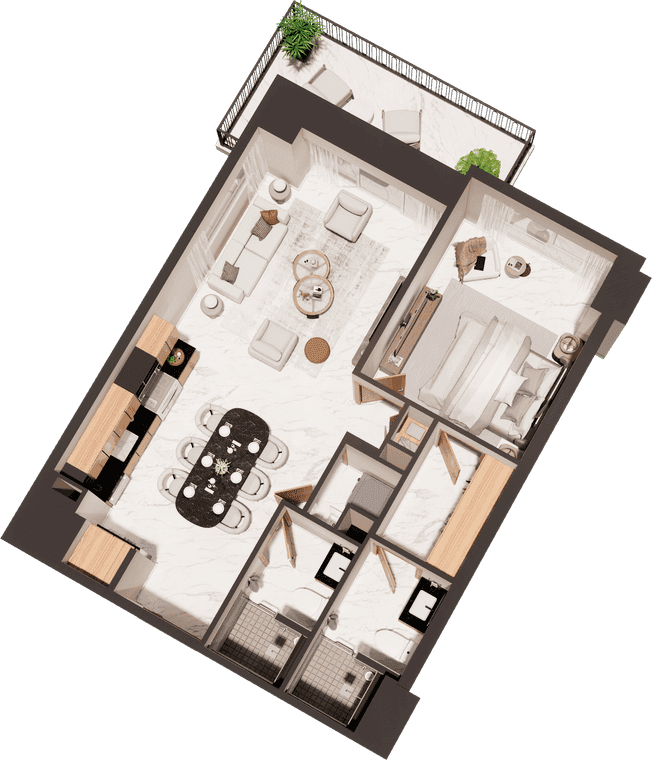 3D view