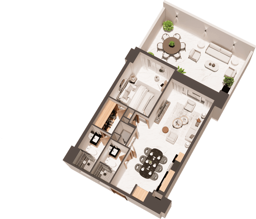 3D view
