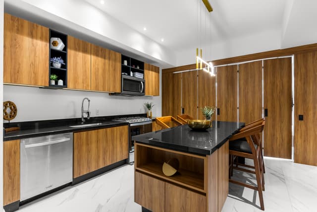 The kitchen