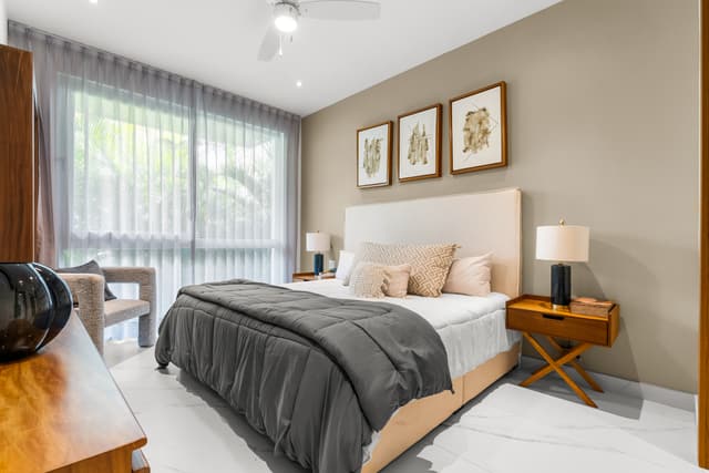 The bedroom