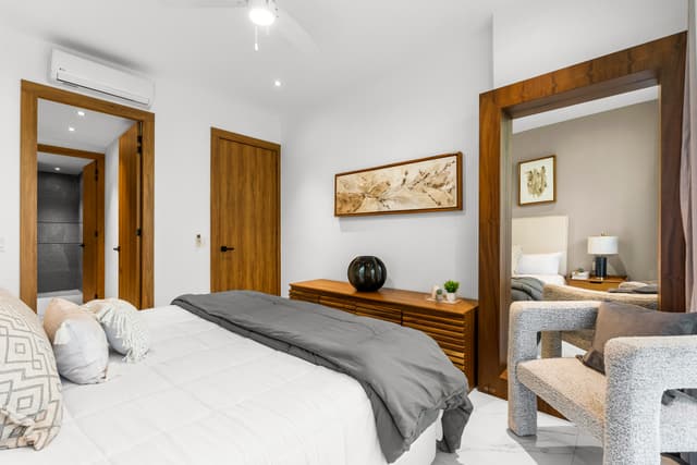 The bedroom